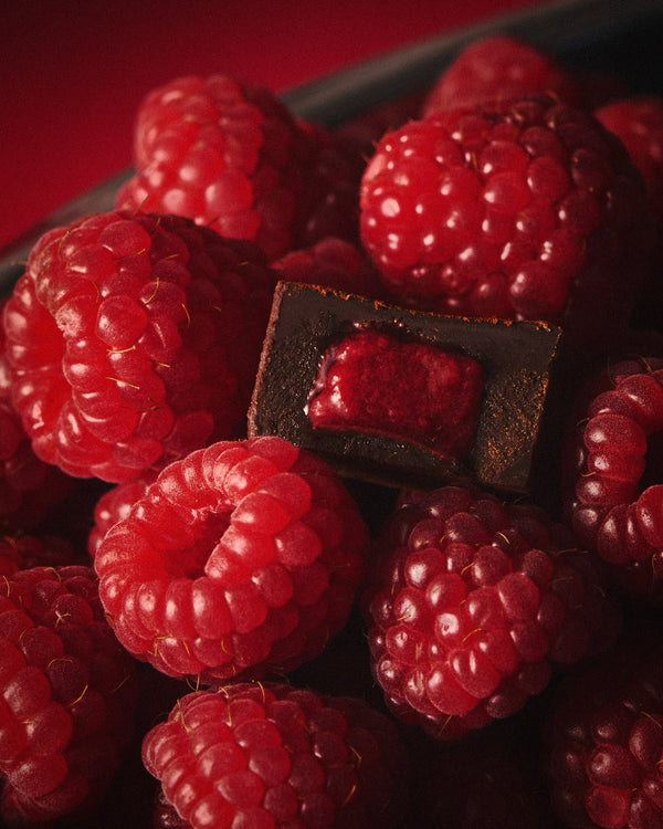 70% Dark Raspberry Nama Chocolates