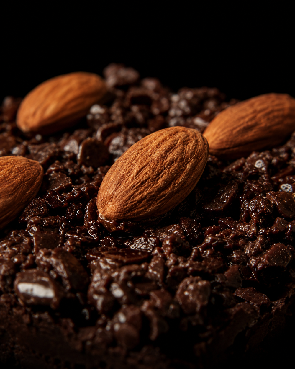 70% Dark Almond Chocolate Crunch Bar