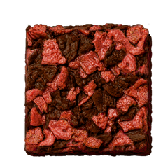100% Dark Strawberry Chocolate Crunch Bite